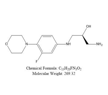 水解开环后脱羧杂质（（S）-1-氨基-3-（（3-氟-4-吗啉苯基）氨基）丙烷-2-醇））,Linezolid Impurity