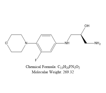 水解開環(huán)后脫羧雜質(zhì)（（S）-1-氨基-3-（（3-氟-4-嗎啉苯基）氨基）丙烷-2-醇））,Linezolid Impurity