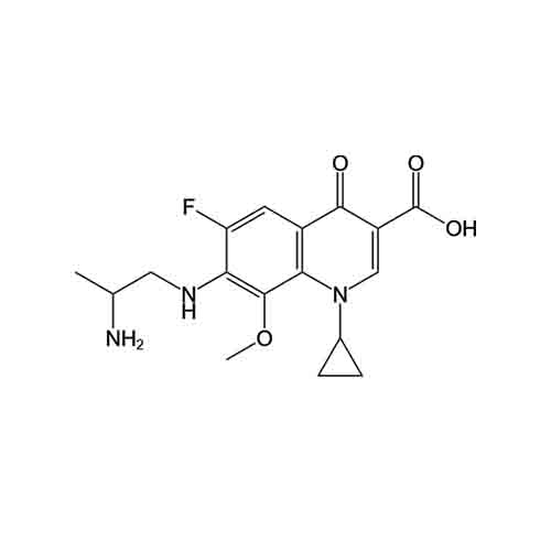 加替沙星杂质,7-[(2-Aminopropyl)amino]-1-cyclopropyl-6-fluoro-1,4-dihydro-8-methoxy-4-oxo-3-quinolinecarboxylic Acid