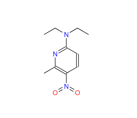 N,N-二乙基-6-甲基-5-硝基-2-氨基吡啶,6-(DIETHYLAMINO)-3-NITRO-2-PICOLINE