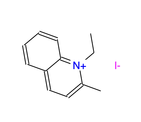 N-乙基碘化喹醛啶,1-Ethyl-2-methylquinolin-1-ium iodide