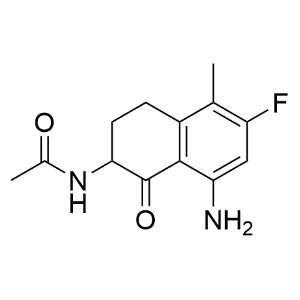 依喜替康中间体,N-(8-Amino-6-fluoro-5-methyl-1-oxo-1,2,3,4-tetrahydronaphthalen-2-yl)acetamide