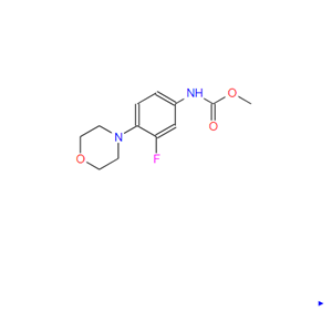 (3-氟-4-吗啡-4-苯基)氨基甲酸甲酯,(3-Fluoro-4-morpholin-4-yl-phenyl)-carbamic acid methyl  ester