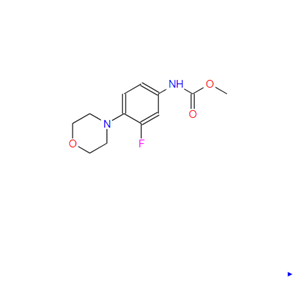 (3-氟-4-嗎啡-4-苯基)氨基甲酸甲酯,(3-Fluoro-4-morpholin-4-yl-phenyl)-carbamic acid methyl  ester