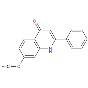 7-甲氧基-2-苯基喹啉-4(1H)-酮，7-甲氧基-2-苯基-喹啉-4-醇7-甲氧基-2-苯基-4-羟基喹啉，20430-72-2