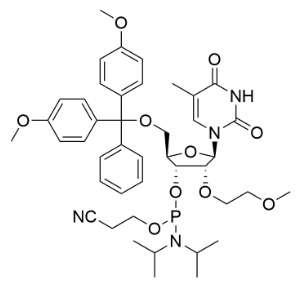 2'-O-MOE-5-Me-U 亚磷酰胺单体