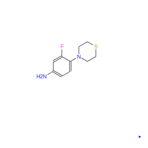 3-氟-4-硫代吗啉代苯胺,3-Fluoro-4-Thiomorpholinoaniline