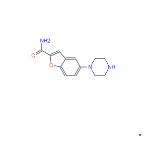 5-(哌嗪-1-基)苯并呋喃-2-甲酰胺,5-piperazin-1-yl-1-benzofuran-2-carboxamide