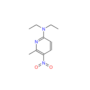 N,N-二乙基-6-甲基-5-硝基-2-氨基吡啶,6-(DIETHYLAMINO)-3-NITRO-2-PICOLINE
