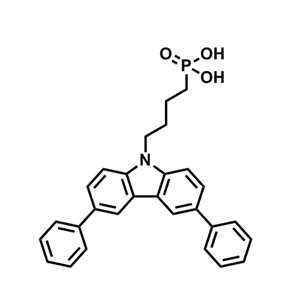 [4-(3,6-二苯基- 9H-咔唑-9基) 丁基]磷酸