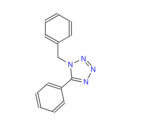 1-BENZYL-5-PHENYLTETRAZOLE,1-benzyl-5-phenyltetrazole