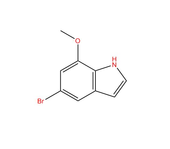 5-溴-7-甲氧基-1H-吲哚,5-Bromo-7-methoxy-1H-indole