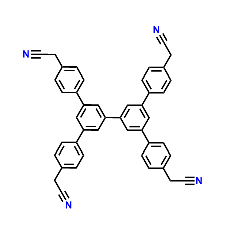 4,4'''-雙(乙腈)-5',5''-雙(4-(乙腈)苯基)-1,1':3',1'':3'',1'''-四聯(lián)苯,4,4'''-Bis(acetonitrilato)-5',5''-bis(4-(acetonitrilato)phenyl)-1,1':3',1'':3'',1'''-quaterphenyl