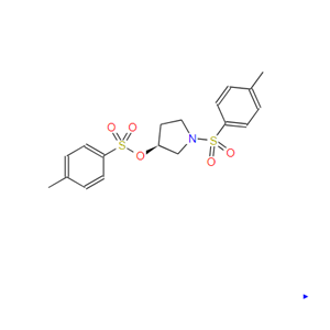 1-甲苯磺酰基-3-（S）-（-）-甲苯磺酰氧基吡咯烷,1-tosyl-3-(S)-(-)-tosyloxypyrrolidine