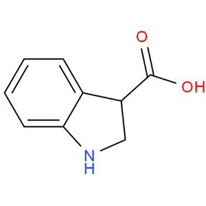 吲哚啉-3-羧酸，2,3-二氢-1H-吲哚-3-羧酸，3-吲哚啉羧酸，二氢吲哚-3-羧酸，39891-70-8