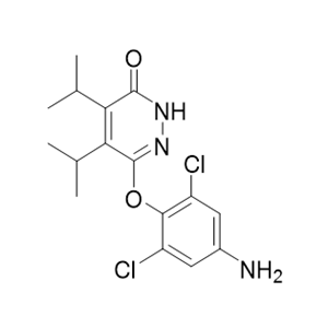 6-(4-氨基-2,6-二氯苯氧基)-4,5-二异丙基哒嗪基-3(2H)-酮