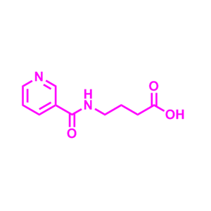 4-(烟酰胺)丁酸,3-((3-Carboxypropyl)carbamoyl)pyridine