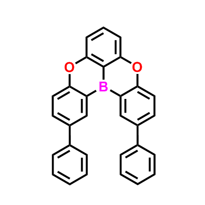 2,12-二苯基-5,9-二氧-13b-硼萘并[3,2,1-d]蒽,7-phenoxy-5,9-dioxa-13b-branaphtho[3,2,1-de]anthracene