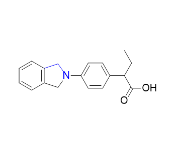 吲哚布芬雜質(zhì)05,2-(4-(isoindolin-2-yl)phenyl)butanoic acid