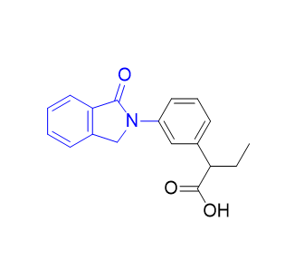 吲哚布芬杂质08,2-(3-(1-oxoisoindolin-2-yl)phenyl)butanoic acid