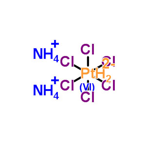 氯铂酸铵,ammonium hexachloroplatinate