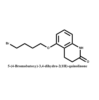 5-（4-溴丁氧基）-3,4-二氢-2（1H）-喹啉酮,5-(4-Bromobutoxy)-3,4-dihydro-2(1H)-quinolinone