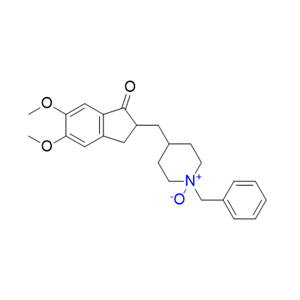 多奈哌齐杂质07,1-benzyl-4-((5,6-dimethoxy-1-oxo-2,3-dihydro-1H-inden-2-yl)methyl)piperidine 1-oxide
