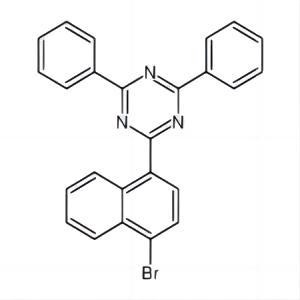 2-(4-溴-1-萘基)-4,6-二苯基-1,3,5-三嗪,2-(4-Bromo-1-naphthalenyl)-4,6-diphenyl-1,3,5-triazine