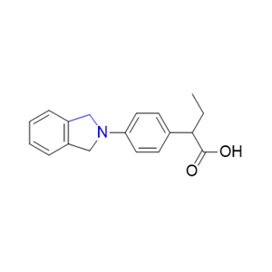 吲哚布芬杂质05,2-(4-(isoindolin-2-yl)phenyl)butanoic acid