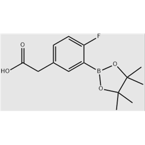 2-(4-氟-3-(4,4,5,5-四甲基-1,3,2-二氧硼戊烷-2-基)苯基)乙酸