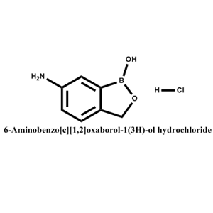 6-氨基苯并[c] [1,2]氧雜硼雜環(huán)戊-1(3H)-醇鹽酸鹽,6-Aminobenzo[c][1,2]oxaborol-1(3H)-ol hydrochloride