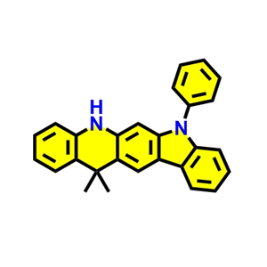 13,13-Dimethyl-7-phenyl-7,13-dihydro-5H-indolo[3,2-b]acridine ；2055831-73-5