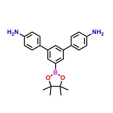 5-(4,4,5,5-四甲基-1,3,2-二氧雜硼-2-基)-[1,1':3',1''-三聯(lián)苯]-4,4''-二胺,5'-(4,4,5,5-Tetramethyl-1,3,2-dioxaborolan-2-yl)-[1,1':3',1''-terphenyl]-4,4''-diamine