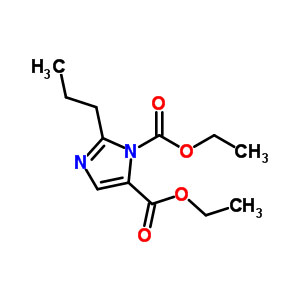 2-丙基-4,5-咪唑二羧酸二乙酯,Diethyl 2-propyl-1H-imidazole-4,5-dicarboxylate