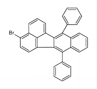 3-溴-7,12-二苯基苯并[k]荧蒽,3-bromo-7,12-diphenylbenzo[k]fluoranthene