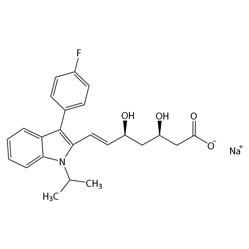 氟伐他汀鈉鹽,Fluvastatin sodium salt