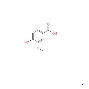 4-羟基-3-甲氧基苯甲酸,4-Hydroxy-3-Methoxy benzoicacid