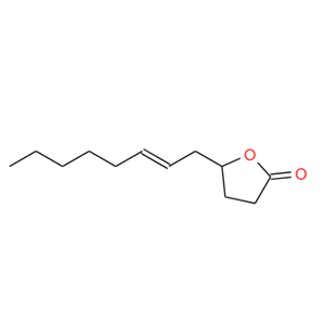 顺式-4-羟基-6-十二烯酸内酯,(Z)-dihydro-5-(2-octenyl)furan-2(3H)-one