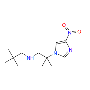 865774-15-8；2,2-二甲基-N-(2-甲基-2-(4-硝基-1H-咪唑-1-基)丙基)丙-1-胺