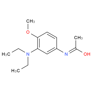 3-(N,N-二乙基)氨基-4-甲氧基乙酰苯胺（19433-93-3）