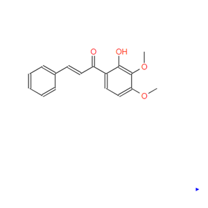 （E） -1-（2-羟基-3,4-二甲氧基-苯基）-3-苯基-对-2-烯-1-酮,(E)-1-(2-hydroxy-3,4-dimethoxy-phenyl)-3-phenyl-prop-2-en-1-one