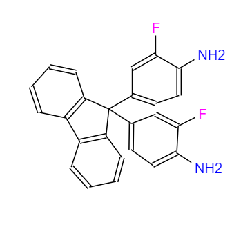 9,9-双(3-氟-4-氨基苯基)芴,9,9-Bis(3-fluoro-4-aminophenyl) fluorene