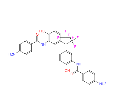 2,2-双[3-(4-氨基苯甲酰胺基)-4-羟基苯基]六氟丙烷,p-6FDAP