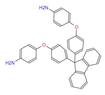 9,9-双[4-(4-氨基苯氧基）苯基]芴,4,4'-[9H-Fluoren-9-ylidenebis(4,1-phenyleneoxy)]bisbenzenamine