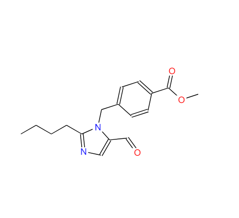 4-[(2-丁基-5-甲?；?1H-咪唑-1-YL)甲基]苯甲酸甲酯,METHYL 4-[(2-BUTYL-5-FORMYL-1H-IMIDAZOL-1-YL)METHYL]BENZOATE