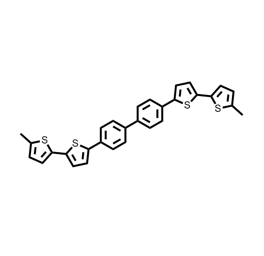 4,4'-双（5'-甲基-[2,2'-双噻吩]-5-基）-1,1'-联苯,4,4'-bis(5'-methyl-[2,2'-bithiophen]-5-yl)-1,1'-biphenyl