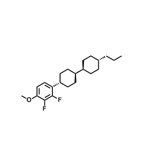 反式,反式-4-(2,3-二氟-4-甲氧基苯基)-4'-丙基-1,1'-双(环己烷),trans,trans-4-(2,3-Difluoro-4-methoxyphenyl)-4'-propyl-1,1'-bi(cyclohexane)