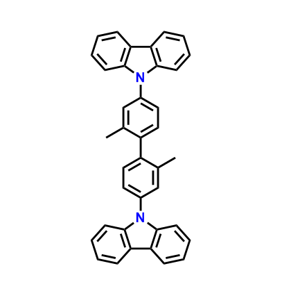 4,4'-雙(9H-咔唑-9-基)-2,2'-二甲基聯(lián)苯,9,9'-(2,2'-Dimethyl-[1,1'-biphenyl]-4,4'-diyl)bis(9H-carbazole)