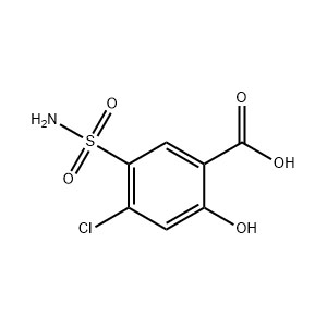 4-氯水杨酸-5-磺酰胺,4-Chloro-2-Hydroxy-5-Sulfamoylbenzoic Acid