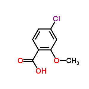 2-甲氧基-4-氯苯甲酸,4-Chloro-2-methoxybenzoic acid